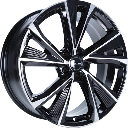 GMP Evento black diamond Alufelge 7.5x18 Zoll ET40 LK 5x100 ML57.1