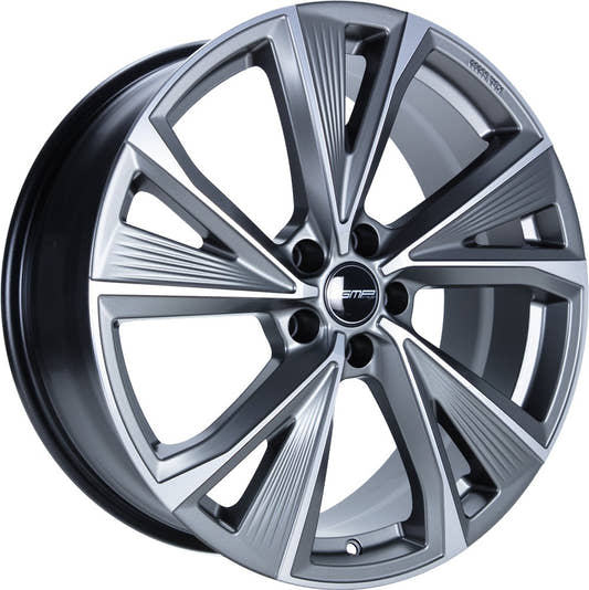 GMP Evento anthracite matt diamond Alufelge 8x20 Zoll ET45 LK 5x112 ML57.1