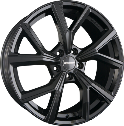 GMP Italia Mentor Glossy Black Alufelge 7x17 Zoll ET35 LK 5x112 ML57.1 – Bild 2