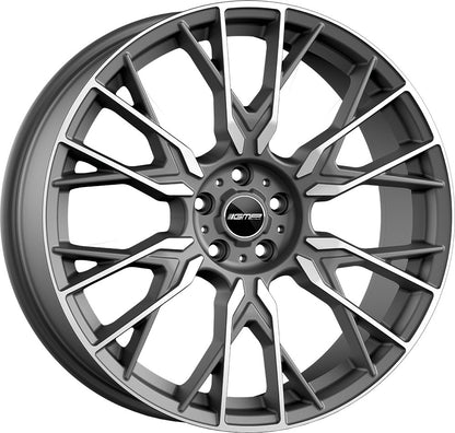 GMP Fender anthracite matt diamond Alufelge 8.5x21 Zoll ET43 LK 5x112 ML66.6