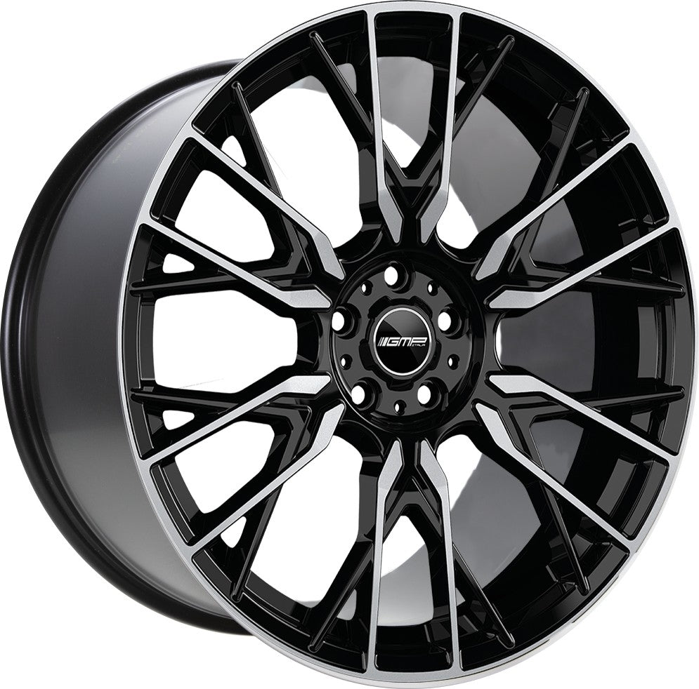 GMP Fender black diamond Alufelge 9.5x21 Zoll ET36 LK 5x112 ML66.6