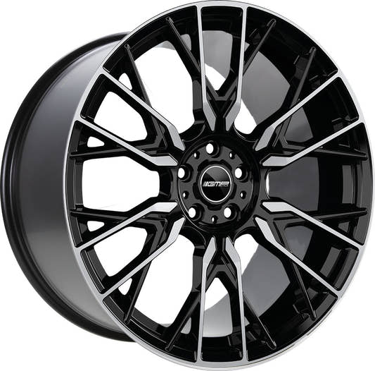 GMP Fender black diamond Alufelge 9.5x20 Zoll ET40 LK 5x112 ML66.6