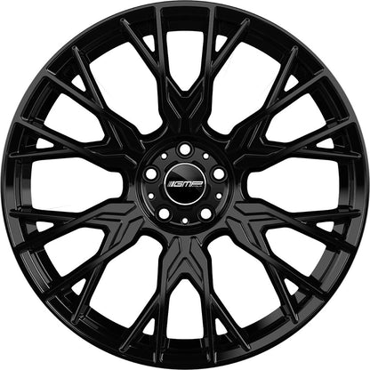 GMP Fender black glossy Alufelge 8x19 Zoll ET43 LK 5x112 ML66.6 – Bild 2