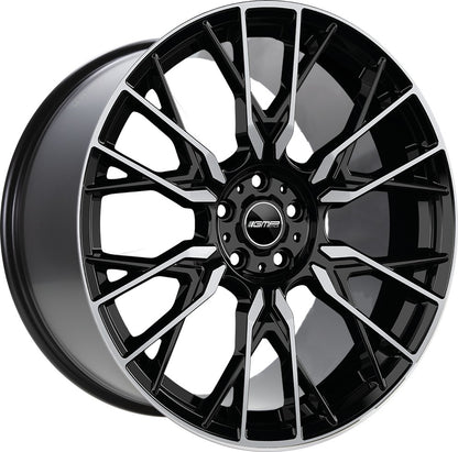 GMP Fender black diamond Alufelge 9x22 Zoll ET22 LK 5x112 ML66.6