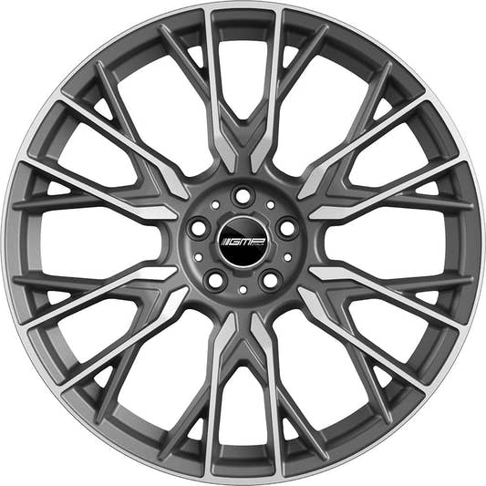GMP Fender anthracite matt diamond Alufelge 10x22 Zoll ET34 LK 5x112 ML66.6 – Bild 2