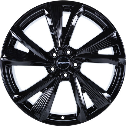 GMP Evento black glossy Alufelge 9x22 Zoll ET35 LK 5x112 ML66.5 – Bild 2