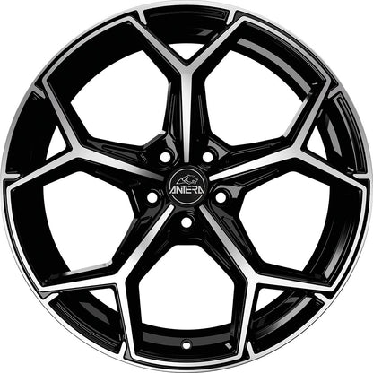Antera A101 piano black diamond 9x20 ET40 - LK5/112 ML66.6