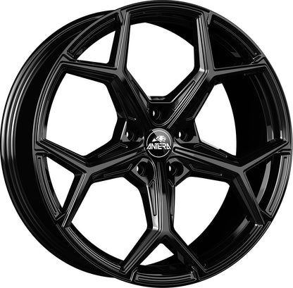 Antera A101 piano black 9.5x20 ET50 - LK5/108 ML75