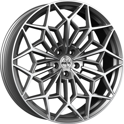 Antera A105 moon grey diamond 9.5x21 ET40 - LK5/114.3 ML64.1