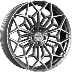 Antera A105 moon grey diamond Alufelge 10x21 Zoll ET42 LK 5x112 ML66.6