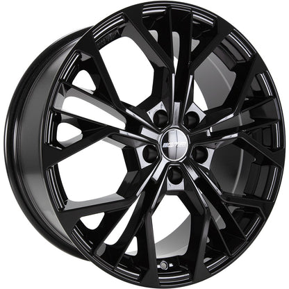 GMP Matisse black glossy Alufelge 7.5x18 Zoll ET35 LK 5x108 ML65.1