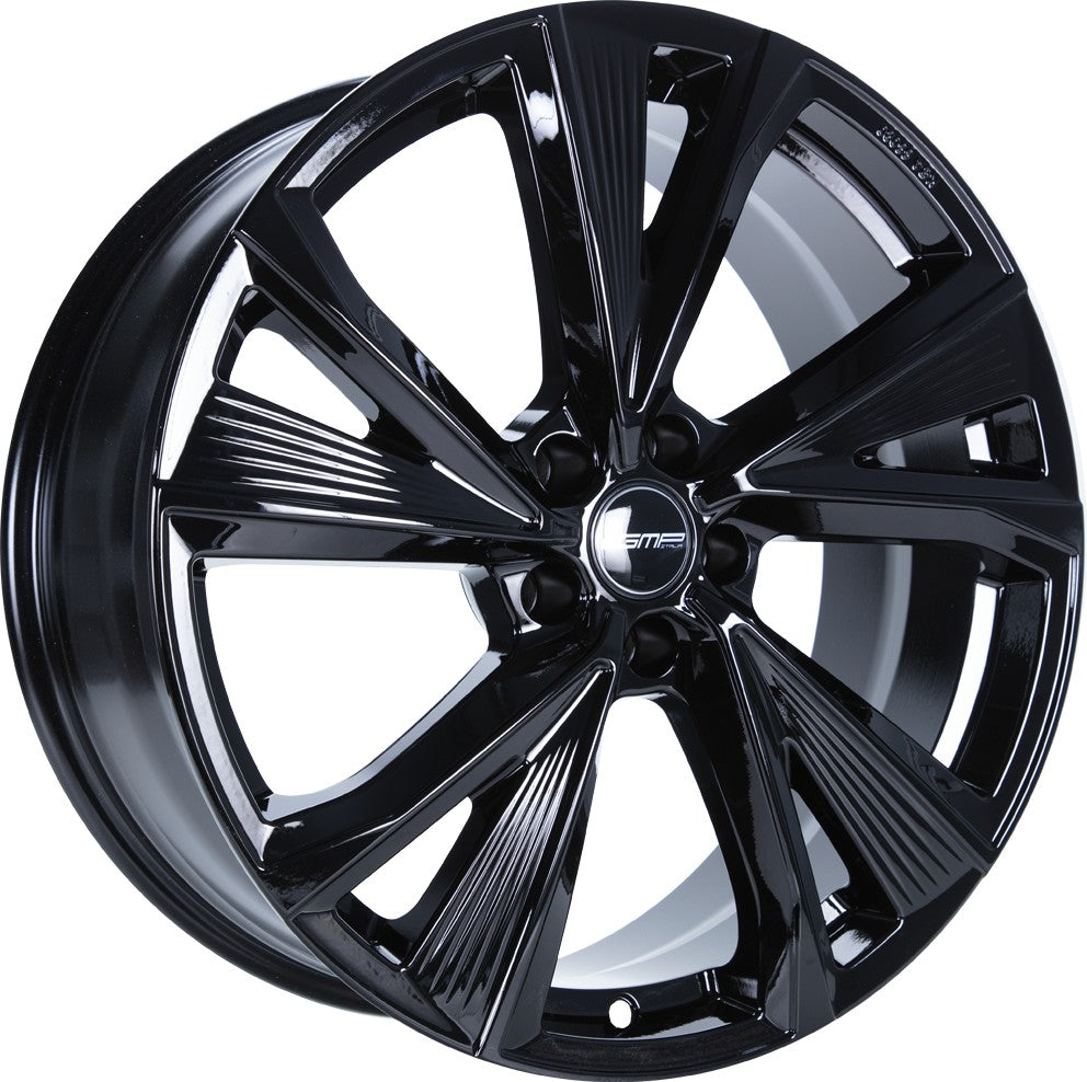 GMP Evento black glossy Alufelge 9x21 Zoll ET40 LK 5x112 ML57.1