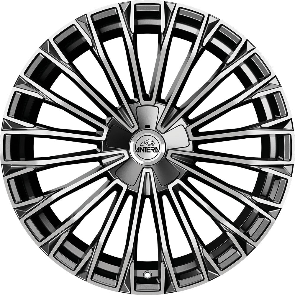 Antera A103 moon grey diamond 10x23 ET25 - LK5/130 ML84.1