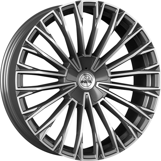 Antera A103 moon grey diamond 11.5x23 ET22 - LK5/130 ML71.6
