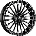 Antera A103 piano black diamond 9.5x22 ET35 - LK5/120 ML64.1