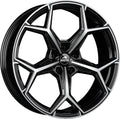 Antera A101 piano black diamond 10.5x22 ET40 - LK5/114.3 ML64.1