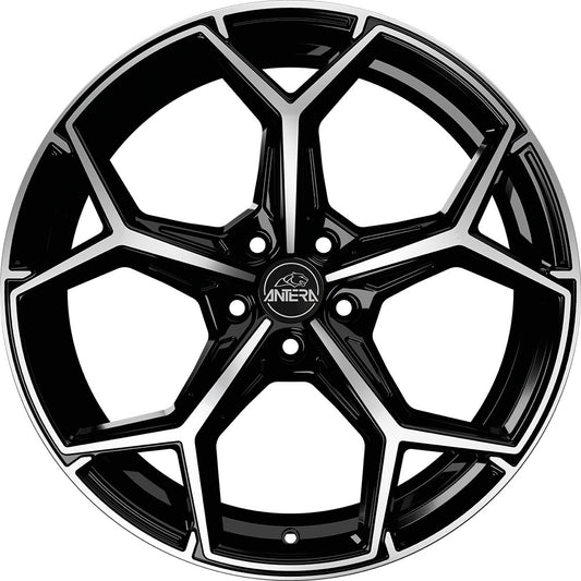 Antera A101 piano black diamond 11.5x22 ET17 - LK5/130 ML71.6