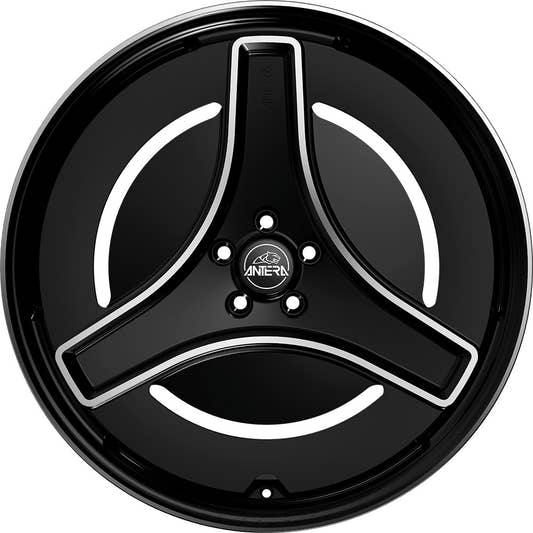 Antera A303 piano black diamond 10x24 ET35 - LK5/120 ML72.6