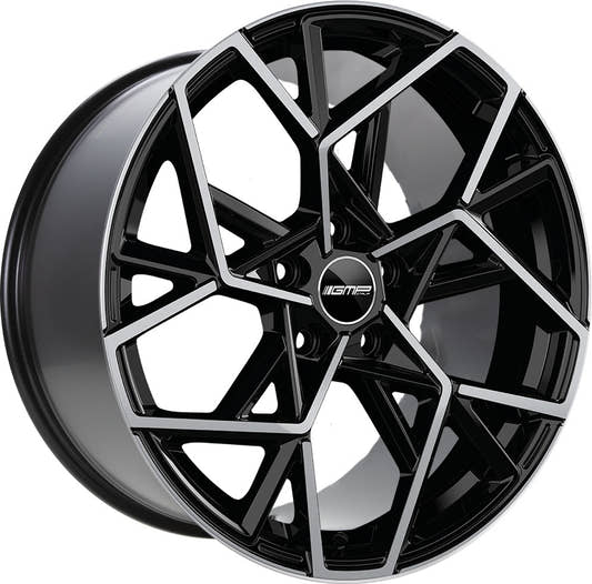 GMP Cartesio black diamond Alufelge 7.5x18 Zoll ET35 LK 5x110 ML65.1