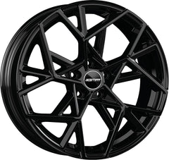GMP Cartesio black glossy Alufelge 7.5x18 Zoll ET38 LK 5x100 ML57.1