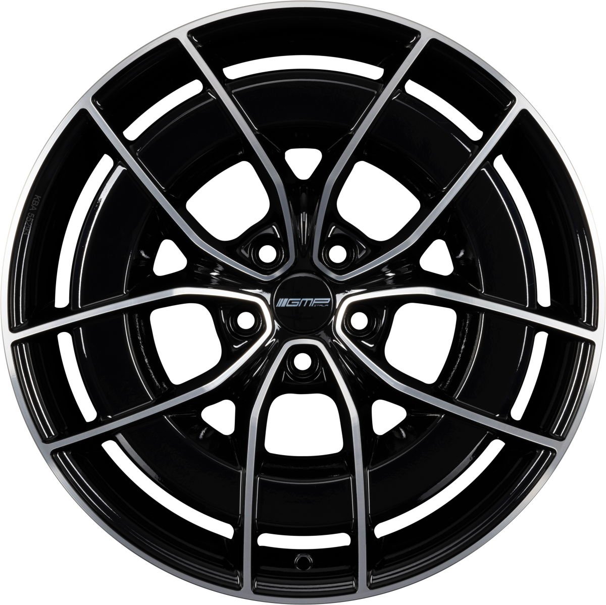 GMP Italia Energia Black Diamond Alufelge 10x22 Zoll ET50 LK 5x112 ML66.6