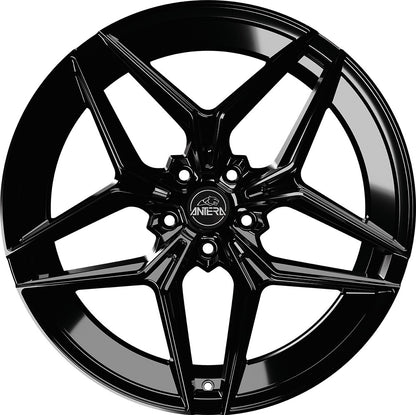 Antera A107 piano black 10.5x19 ET35 - LK5/112 ML66.6