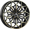 Antera A105 piano black champagne 11.5x22 ET55 - LK5/130 ML71.6