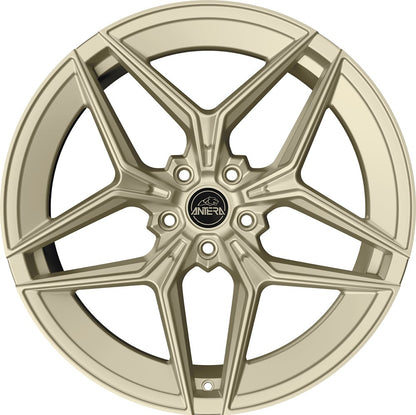 Antera A107 satin champagne 10.5x19 ET35 - LK5/112 ML66.6