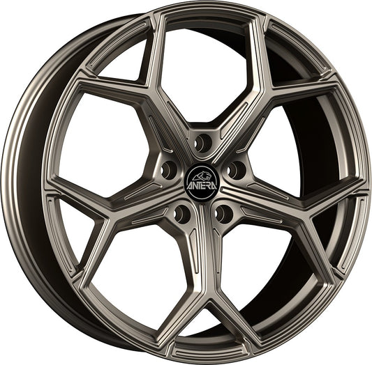 Antera A101 stone bronze 11.5x22 ET43 - LK5/112 ML66.6