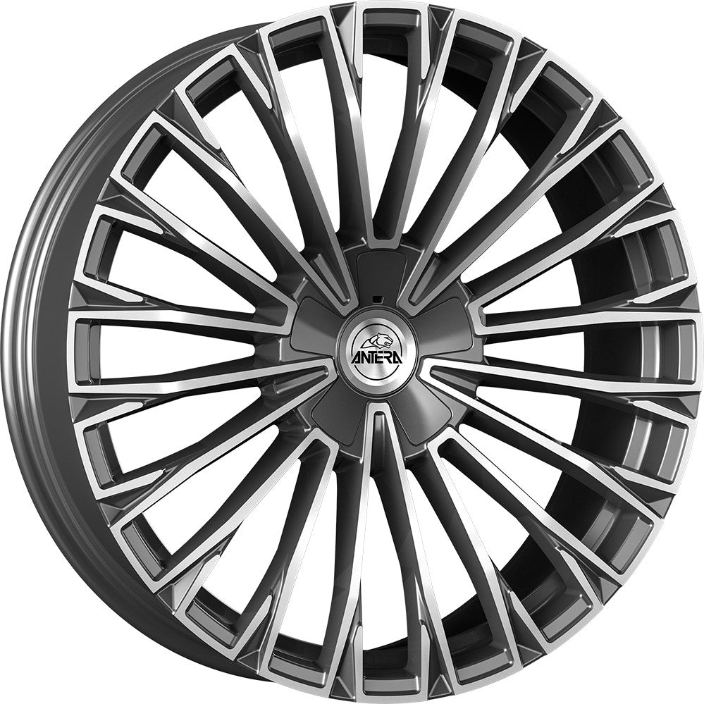 Antera A103 moon grey diamond 8.5x20 ET35 - LK5/112 ML66.6