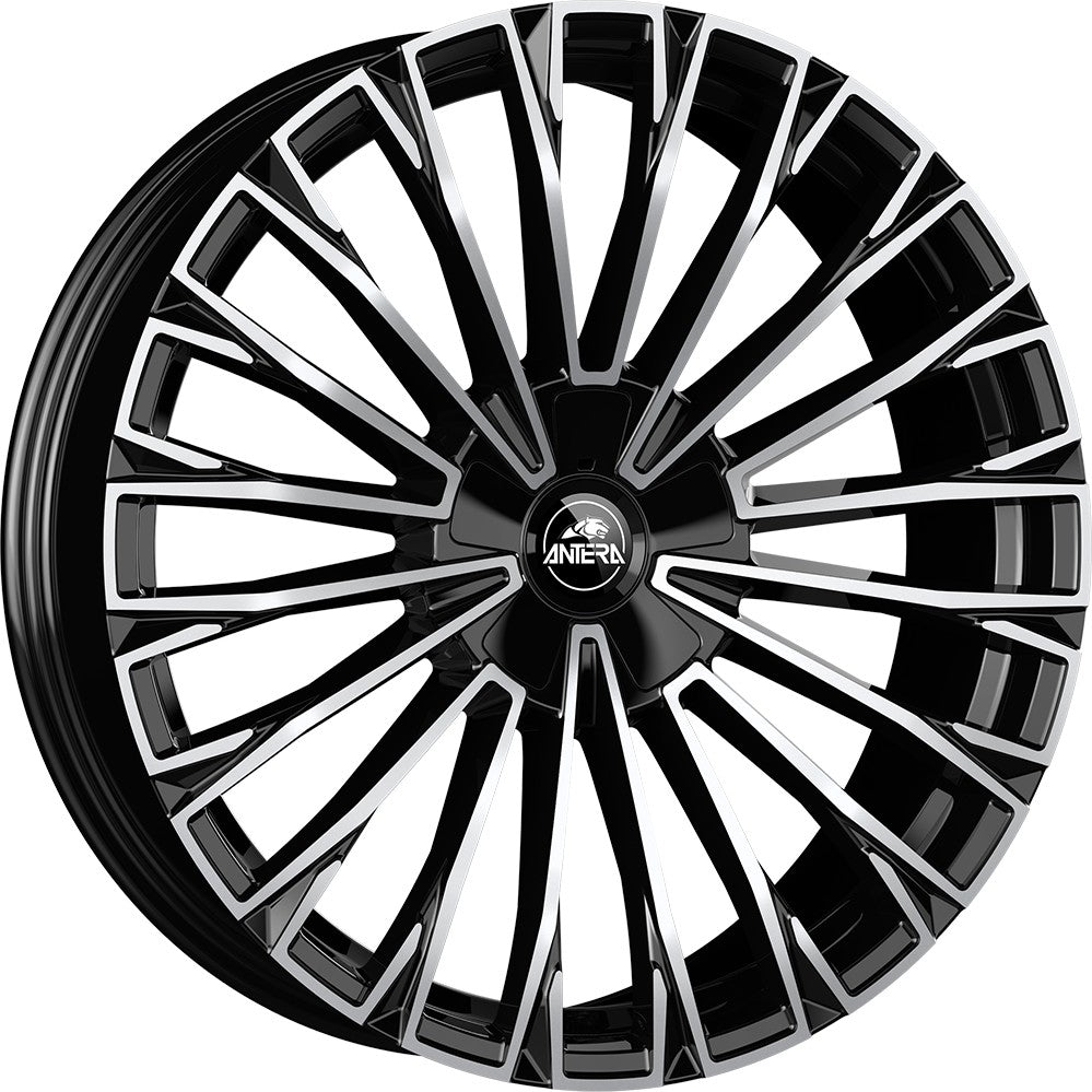 Antera A103 piano black diamond 9.5x20 ET40 - LK5/112 ML66.6