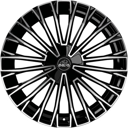 Antera A103 piano black diamond 9.5x20 ET40 - LK5/112 ML66.6