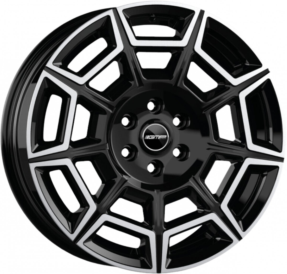 GMP Pervan black diamond Alufelge 8x18 Zoll ET52 LK 6x139.7 ML93.1
