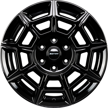 GMP Pervan black glossy Alufelge 8x18 Zoll ET53 LK 6x139.7 ML92.4 – Bild 3