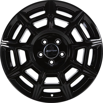 GMP Pervan black glossy Alufelge 8.5x19 Zoll ET50 LK 5x120 ML65.1 – Bild 2