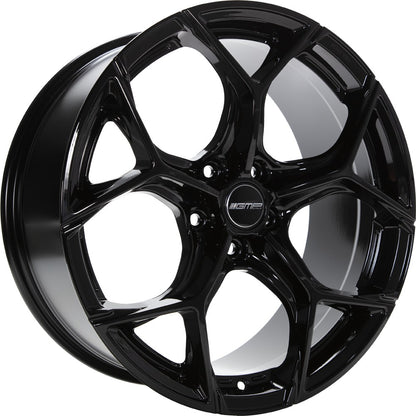 GMP Ultrivity black glossy Alufelge 10x23 Zoll ET28 LK 5x112 ML66.5