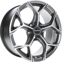 GMP Ultrivity anthracite matt diamond Alufelge 11.5x23 Zoll ET17 LK 5x130 ML71.6