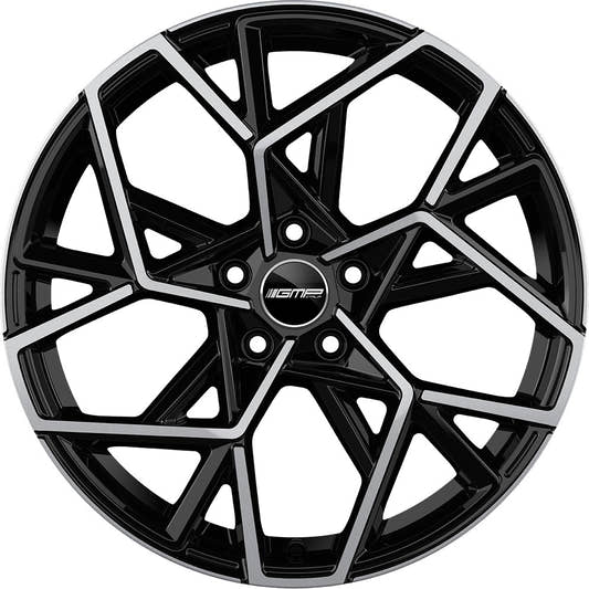 GMP Cartesio black diamond Alufelge 7x17 Zoll ET35 LK 5x110 ML65.1 – Bild 2