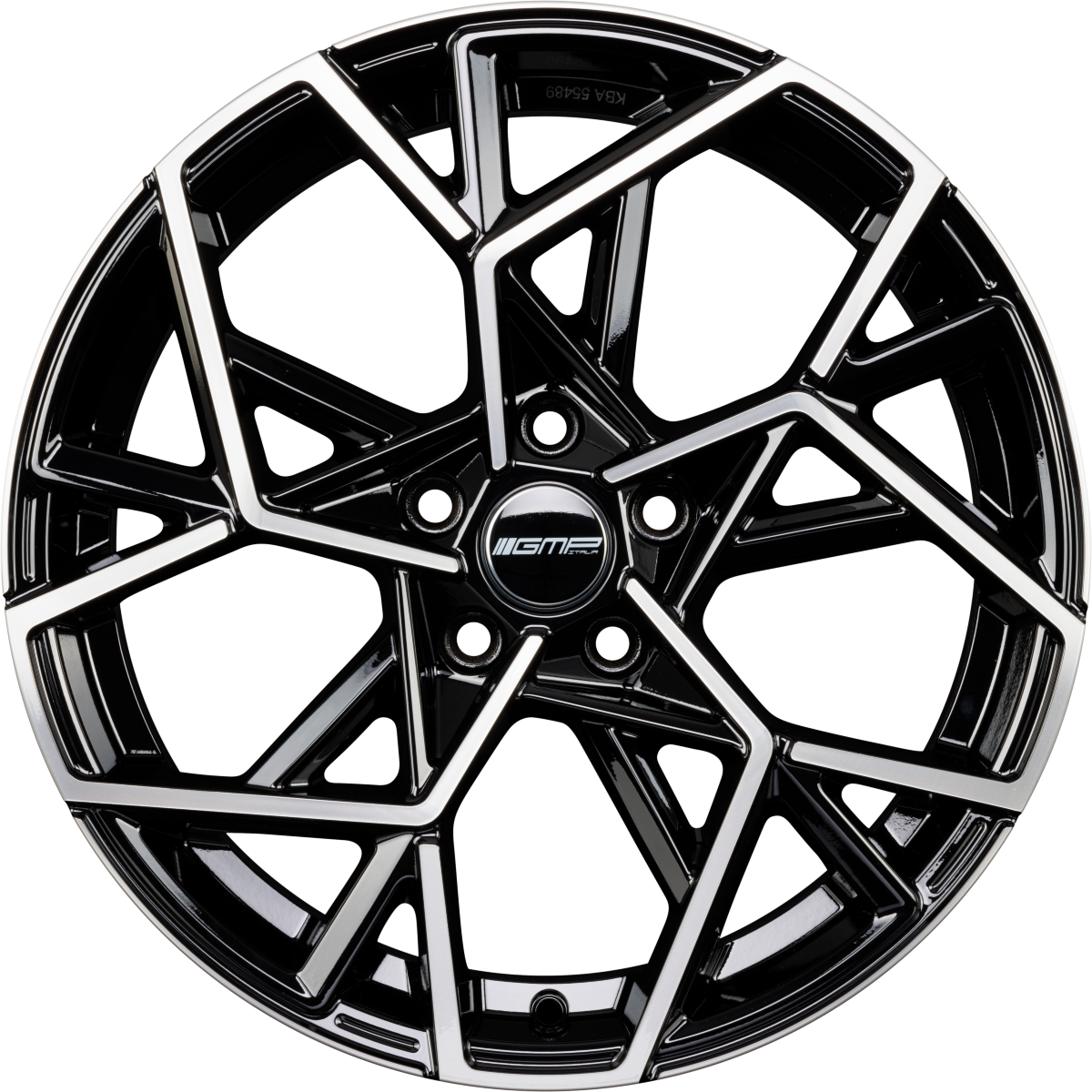 GMP Cartesio black diamond Alufelge 7x17 Zoll ET45 LK 5x112 ML66.5 – Bild 3