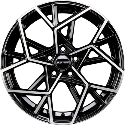 GMP Cartesio black diamond Alufelge 7x17 Zoll ET45 LK 5x112 ML66.5 – Bild 3