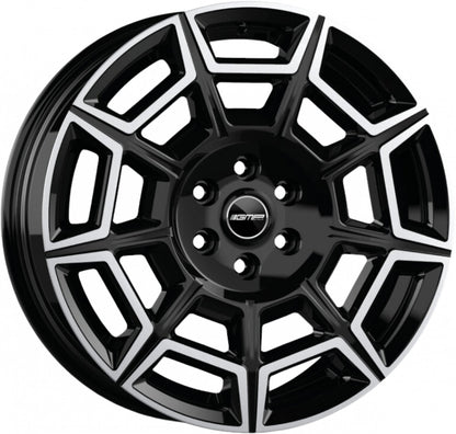 GMP Pervan black diamond Alufelge 8x20 Zoll ET48 LK 6x120 ML74.6