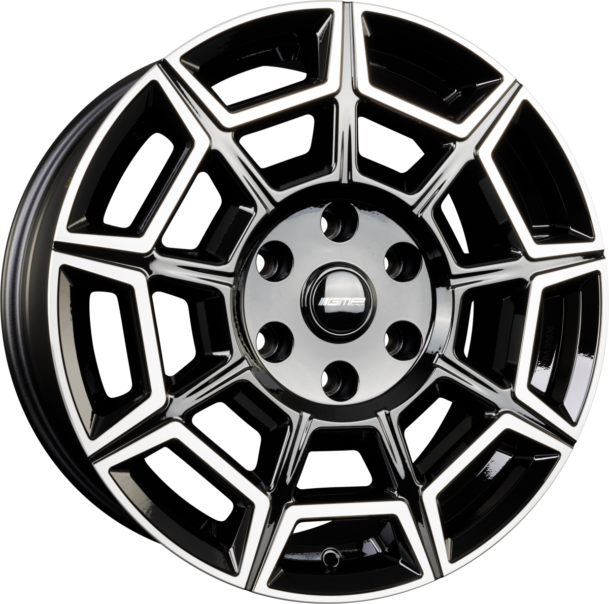 GMP Pervan black diamond Alufelge 8x20 Zoll ET48 LK 6x120 ML74.6 – Bild 3