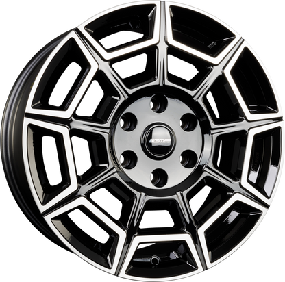 GMP Pervan black diamond Alufelge 8x20 Zoll ET48 LK 6x120 ML74.6 – Bild 3