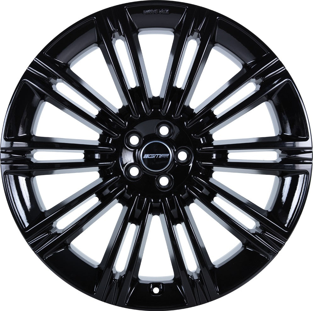 GMP Experience glossy black Alufelge 9.5x22 Zoll ET42.5 LK 5x120 ML72.6 – Bild 2