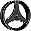 Antera A123 piano black diamond 10.5x22 ET48 - LK5/130 ML71.6