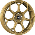 GMP Raceway oro corsa Alufelge 7x17 Zoll ET35 LK 4x100 ML75