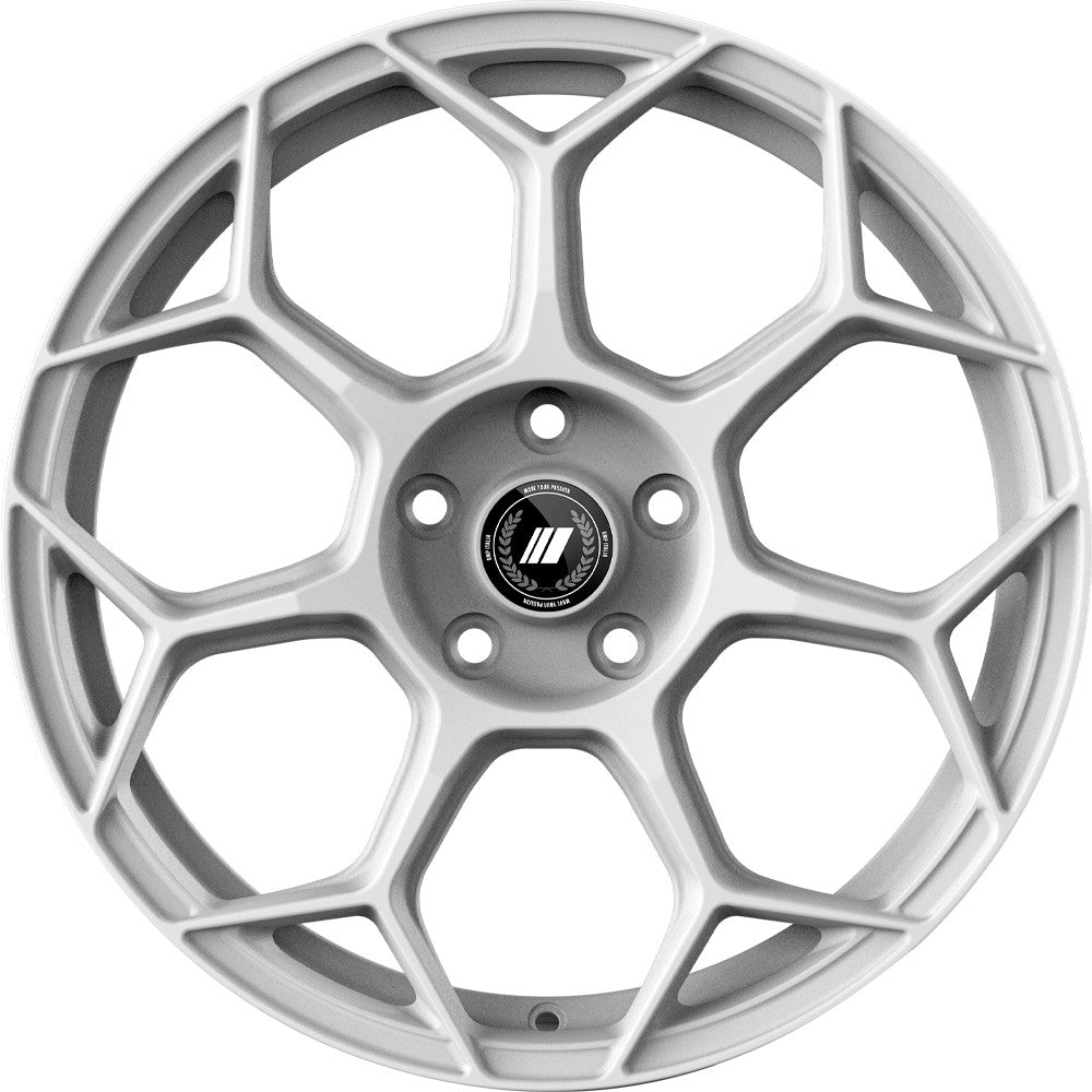 GMP Raceway bianco corsa Alufelge 8x18 Zoll ET35 LK 4x100 ML75 – Bild 2