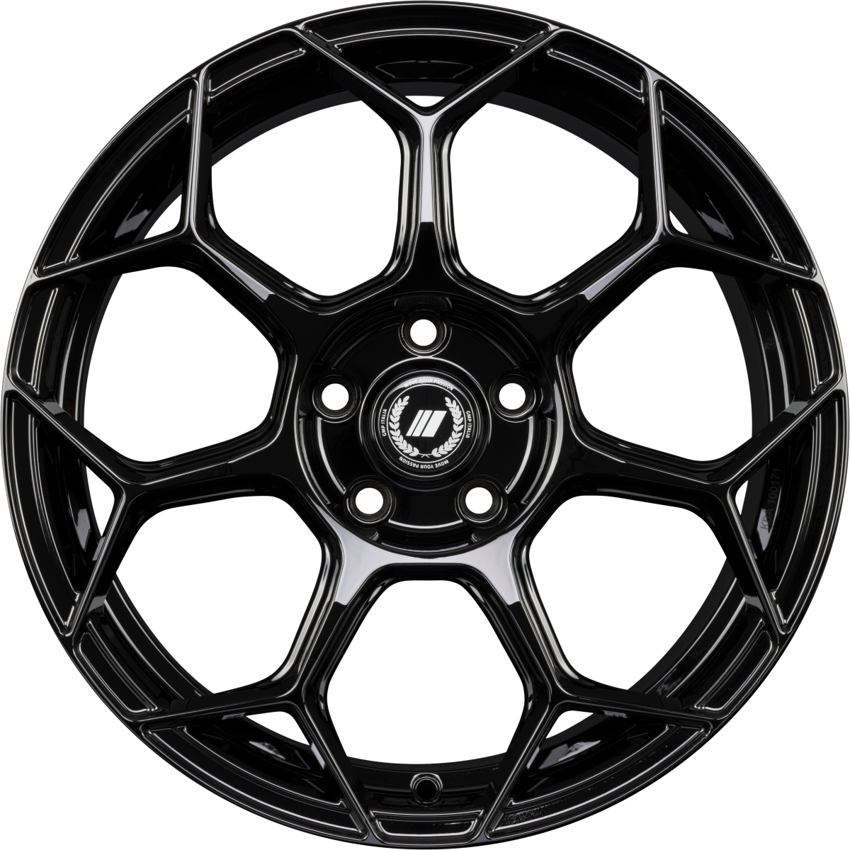 GMP Raceway nero corsa Alufelge 8x18 Zoll ET45 LK 5x100 ML75 – Bild 3
