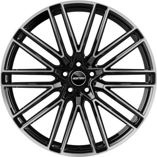 GMP Stilgar black diamond Alufelge 10x24 Zoll ET20 LK 5x112 ML66.5 – Bild 2