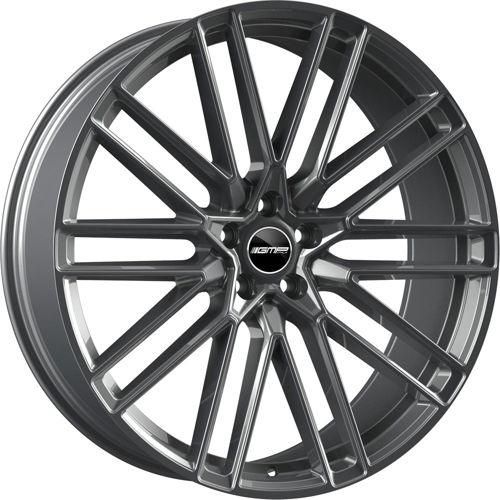 GMP Stilgar anthracite glossy Alufelge 10x24 Zoll ET20 LK 5x130 ML71.6